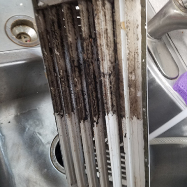 vent cleaning before and after